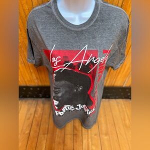Poetic Justice Kendrick Lamar Band Tee Charcoal Poetic Graphic Tee